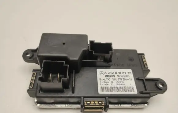 Mercedes-Benz E C207 W207 Heater blower motor/fan resistor A2128702110