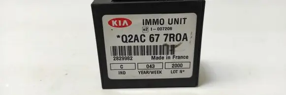 KIA Clarus Immobilizer control unit/module Q2AC677ROA