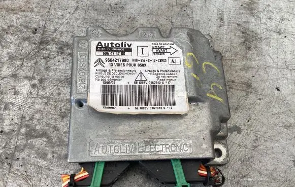 Citroen C4 Grand Picasso Airbag control unit/module 9664217980 606474700