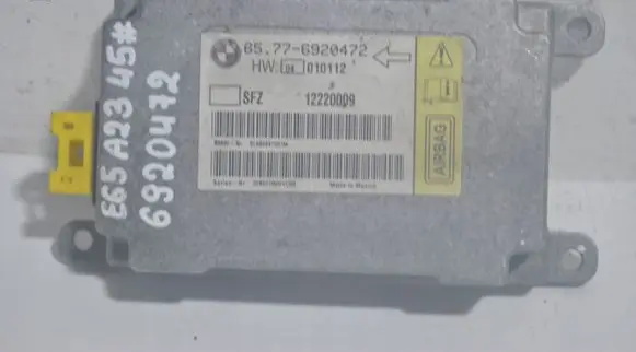 BMW 7 E65 E66 Airbag control unit/module 6920472