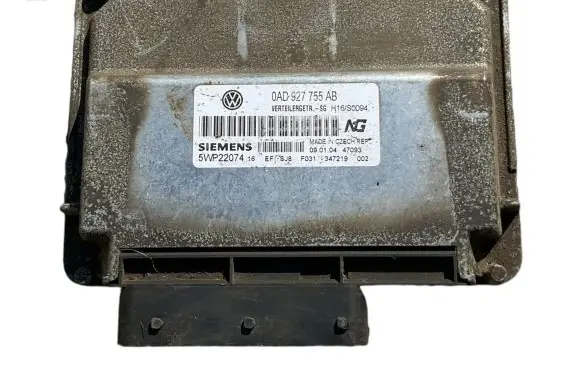 Volkswagen Touareg I Gearbox control unit/module 0AD927755AB 5WP22074 5WP2207416