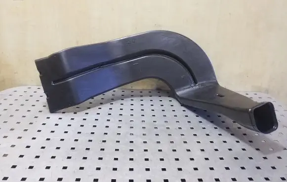 Cabin air duct channel