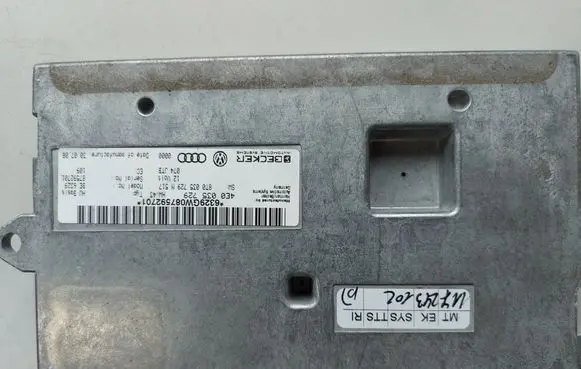 Audi A5 8T 8F MMI control unit 8T0035729 4E0035729