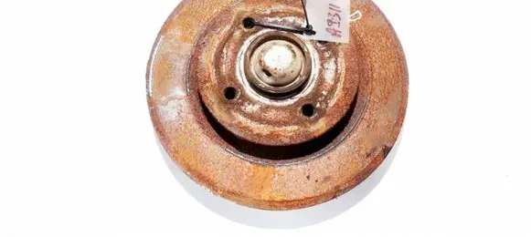 Citroen C4 Grand Picasso Rear brake disc neventiliuojamas