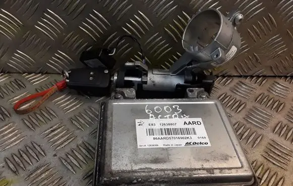 Opel Astra J Engine ECU kit and lock set 13502301 13337922