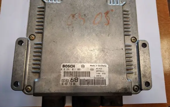 Citroen C5 Engine control unit/module 0281011091 9649771680