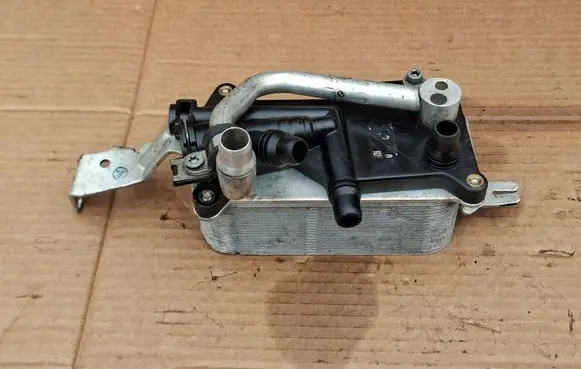 BMW 5 F10 F11 Engine oil radiator 17227593141