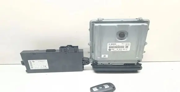 BMW 3 E90 E91 Engine ECU kit and lock set 8510221 0281016838 9237047