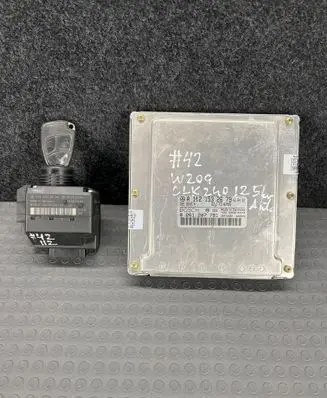 Engine ECU kit and lock set