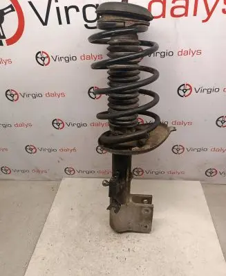 Front shock absorber with coil spring