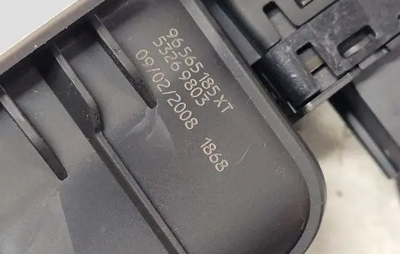 Peugeot 308 Electric window control switch 96565185XT 53269803