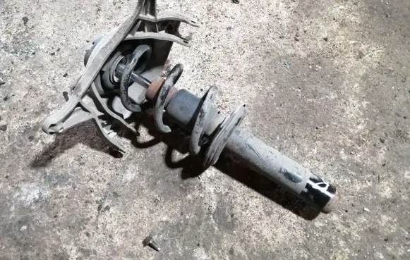 Audi A5 8T 8F Front shock absorber with coil spring 8K0413031AF