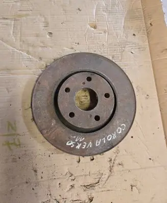 Toyota Corolla Verso AR10 Front brake disc 