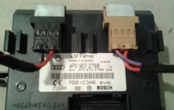 Audi A6 S6 C6 4F Comfort/convenience module 4F0907279B 4F0910279B