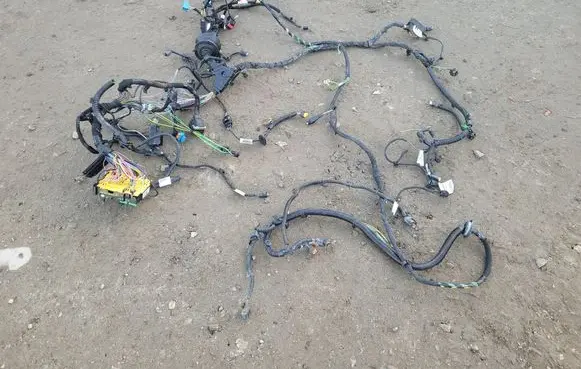 Peugeot Partner Front door wiring loom/harness boot 9822976280