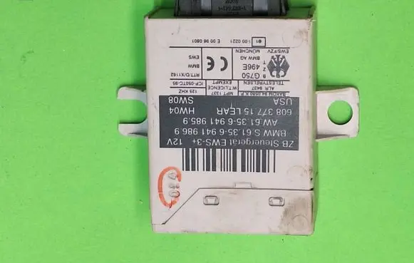 BMW X3 E83 Other control units/modules 6941985 613569419869 60837715