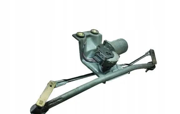 Front wiper linkage and motor