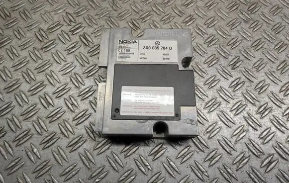 Volkswagen Phaeton Phone control unit/module 3D0035704D S8110 4502