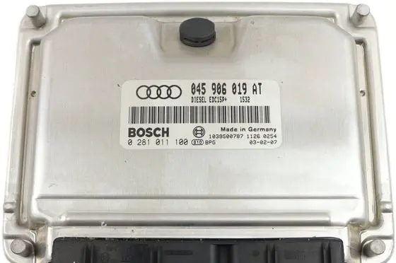 Audi A2 Engine control unit/module 045906019AT 0281011100 1039S00787