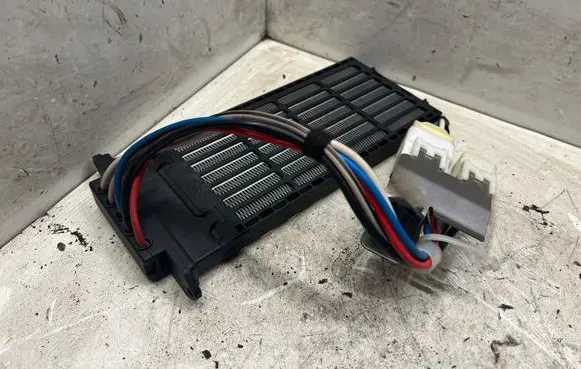 Electric cabin heater radiator