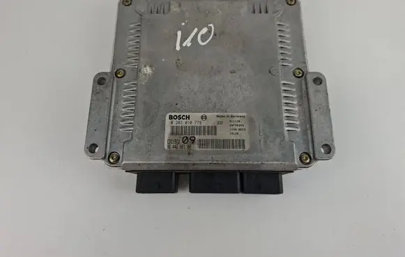 Peugeot 307 Engine control unit/module 9644606180 0281010779