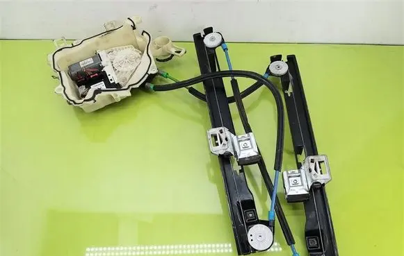 Seat Altea Front door window regulator with motor 1K0959793D