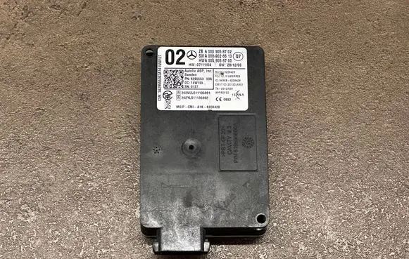 Mercedes-Benz S W222 Blind spot module A0009058702 A0009026613 A0009056700