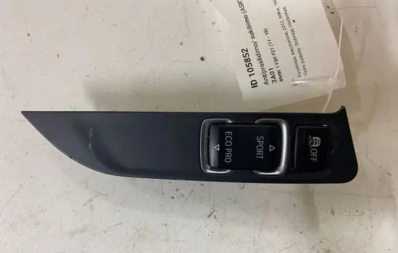 BMW 1 F20 F21 ESP (stability program) switch 9252920