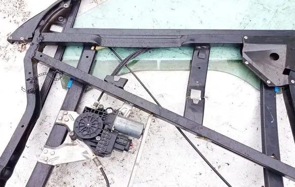 Audi A6 S6 C5 4B Sliding door window regulator with motor 4b0837398c
