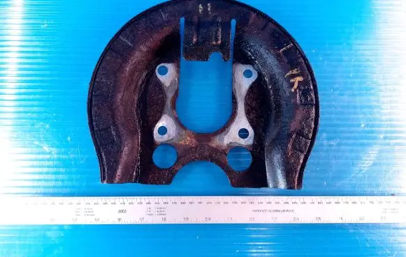 Peugeot 307 Rear brake disc plate dust cover 