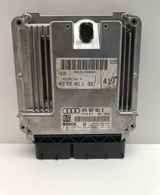 Audi A6 S6 C6 4F Engine control unit/module 4F0907401B 4F2910401S 0281012699