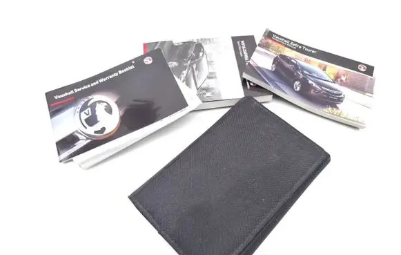 Opel Zafira C Owners service history hand book DY65BUV