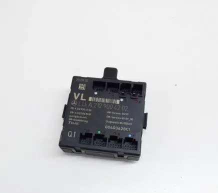 Mercedes-Benz E W212 Door control unit/module A2129004202 A2128203726