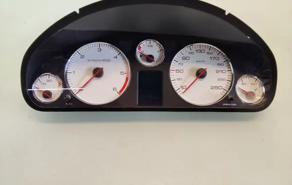 Peugeot 407 Speedometer (instrument cluster) A2C53106703 9658138580