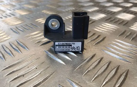 Airbag deployment crash/impact sensor