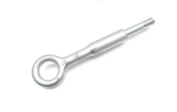 Towing hook eye