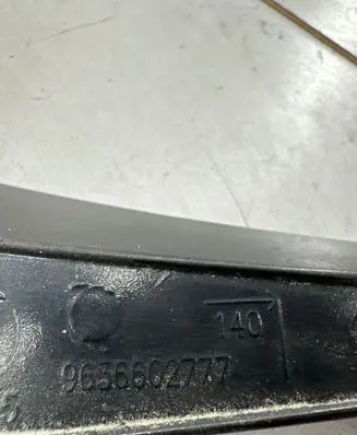 Peugeot 206 CC Roof bar rail 9636602777