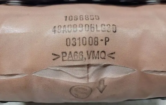 Mazda 6 Passenger airbag 1066850 49A08906LG30 107376