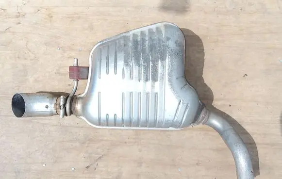 Audi A6 S6 C6 4F Muffler/silencer 4F0253612AA
