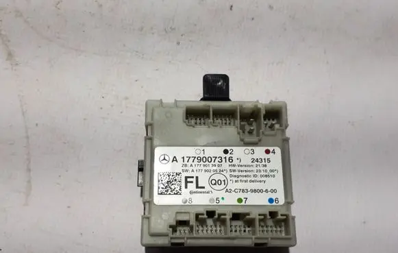 Mercedes-Benz GLA H247 Door control unit/module A1779007316