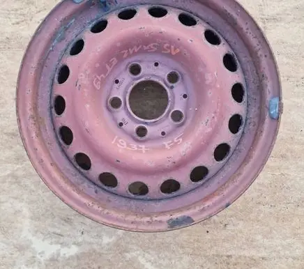 Mercedes-Benz E W124 R15 steel rim 1244000602