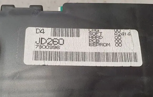 Nissan Qashqai Speedometer (instrument cluster) JD260 7300396