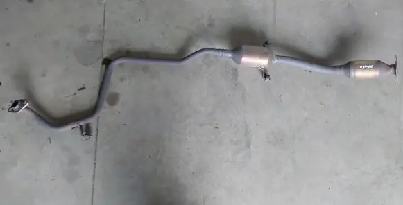 Toyota Yaris Catalyst/FAP/DPF particulate filter 