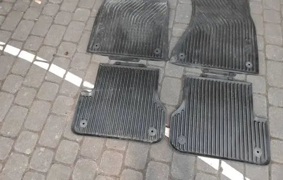 Audi A6 S6 C7 4G Car floor mat set 4G1061501 4G0061511
