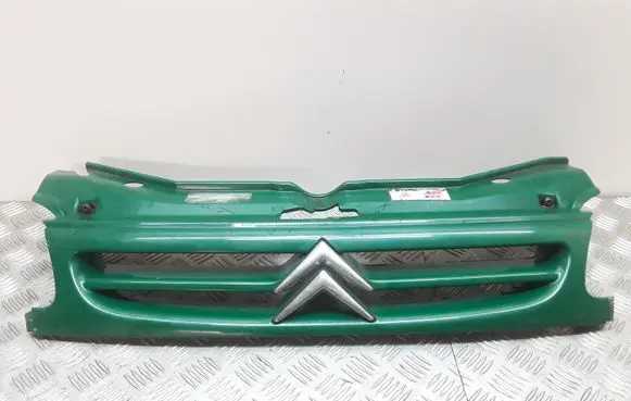 Citroen Berlingo Front bumper upper radiator grill 9635604880