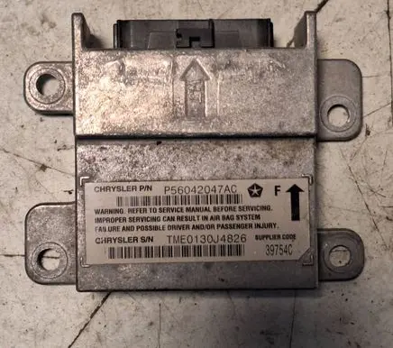 Jeep Grand Cherokee Airbag deployment crash/impact sensor 39754C P56042047AC TME0130J4826