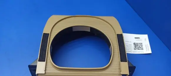 Steering wheel column trim