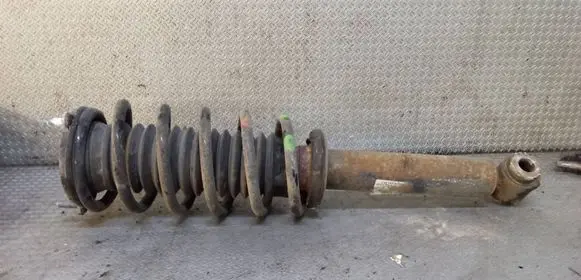 Peugeot 407 Front shock absorber with coil spring 
