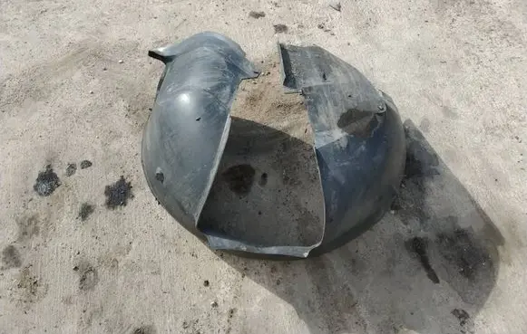 Volvo S60 Front wheel arch liner splash guards 8648174