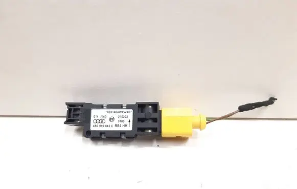 Audi A3 S3 8P Airbag deployment crash/impact sensor 4B0959643C